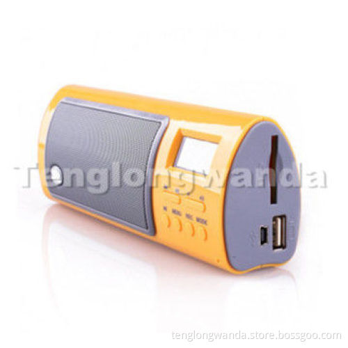 Portable Speakers, Support Micro SD Card, FM Radio, Folder Switching
